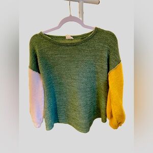 Color-block Sweater